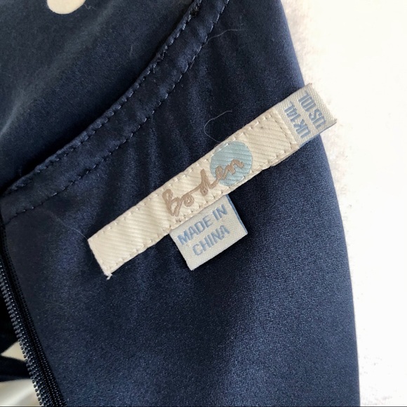 Boden "Easy Day"  Polka Dot Dress Size 10 - Picture 7 of 10